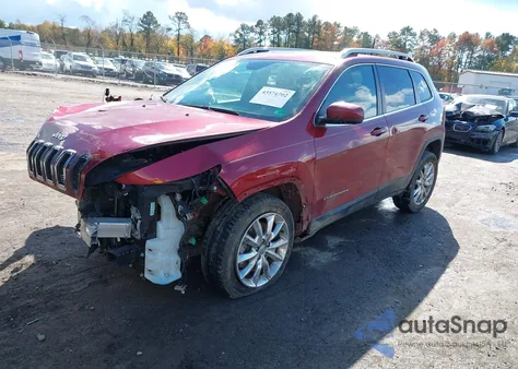 2017 Jeep Cherokee Limited Fwd из США, поврежденный, VIN 1C4PJLDB3HW549225